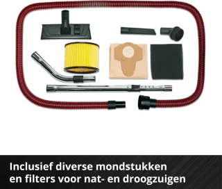 Einhell TE-VC 36/30 Li S Solo Nat-/Droogzuiger Power X-Change