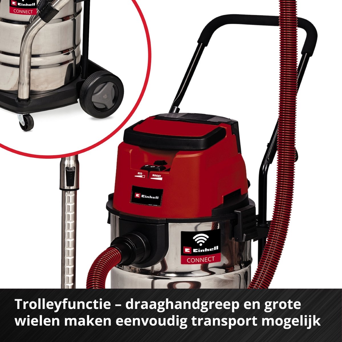 Einhell TP-VC 36/30 S Auto Li Solo nat-/droogzuiger
