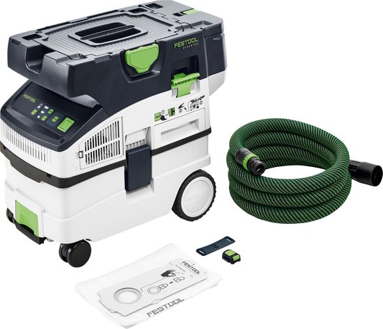 Festool CLEANTEC CTMC MIDI I-Basic Accu stofzuiger 577067 review