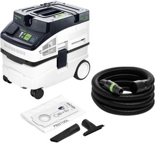 De Festool CT 15 CLEANTEC mobiele stofzuiger in één oogopslag