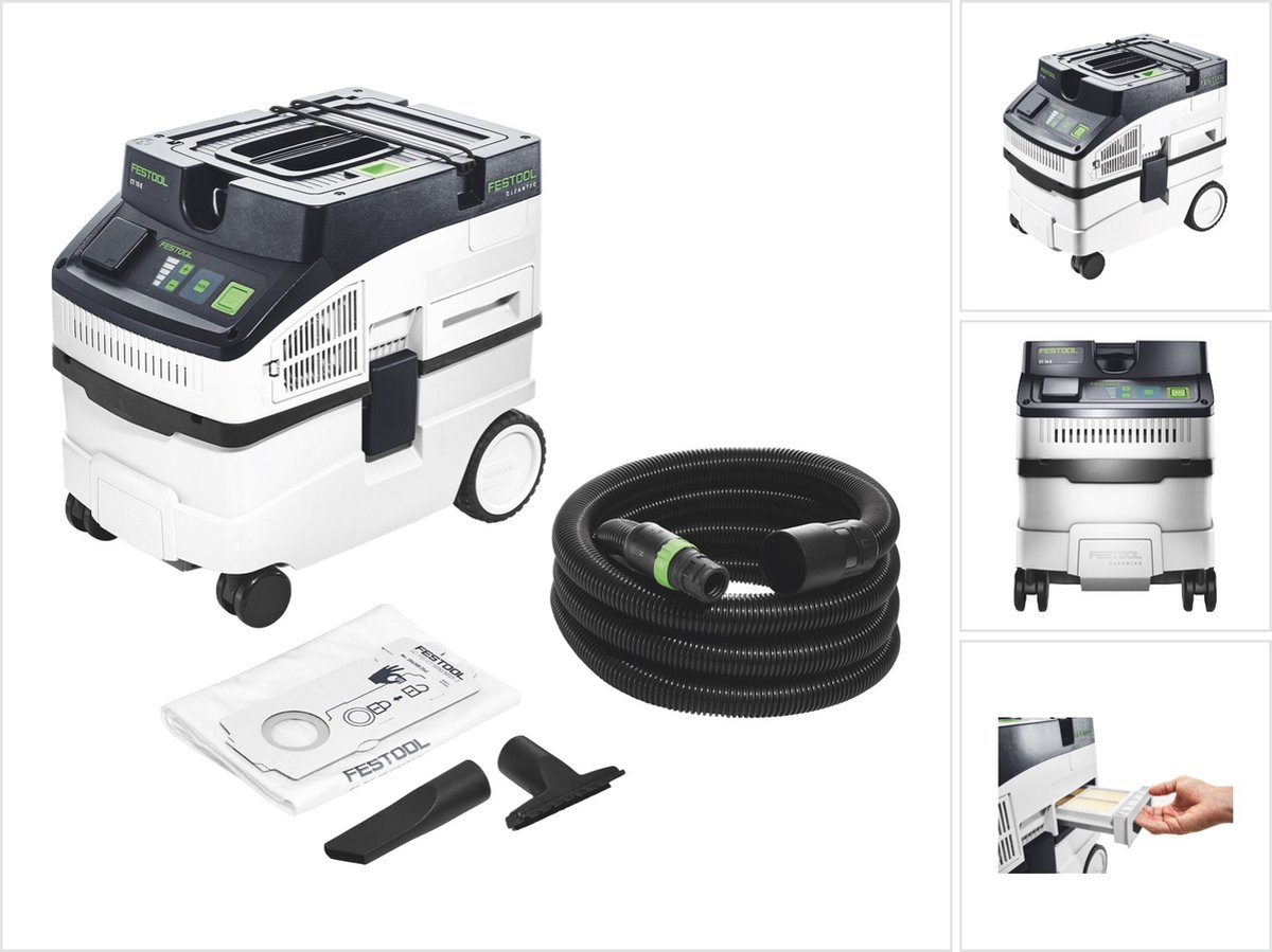 Festool CT 15 E CLEANTEC Stofzuiger 15L