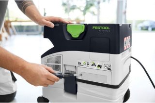Wat vinden we goed aan de Festool CTH MIDI I AC CLEANTEC mobiele afzuigunit