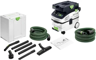 De Festool CTL MIDI I CLEANTEC mobiele afzuiger + Festool 8-delige handwerkset in één oogopslag