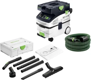 De Festool CTL MIDI I CLEANTEC mobiele stofafzuiger + 7-delige reinigingsset in één oogopslag