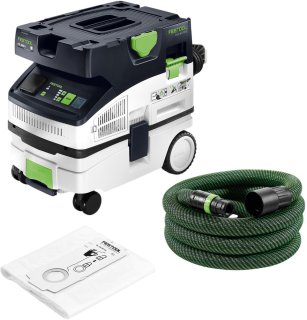 De Festool CTL MINI I CLEANTEC stofzuiger in één oogopslag