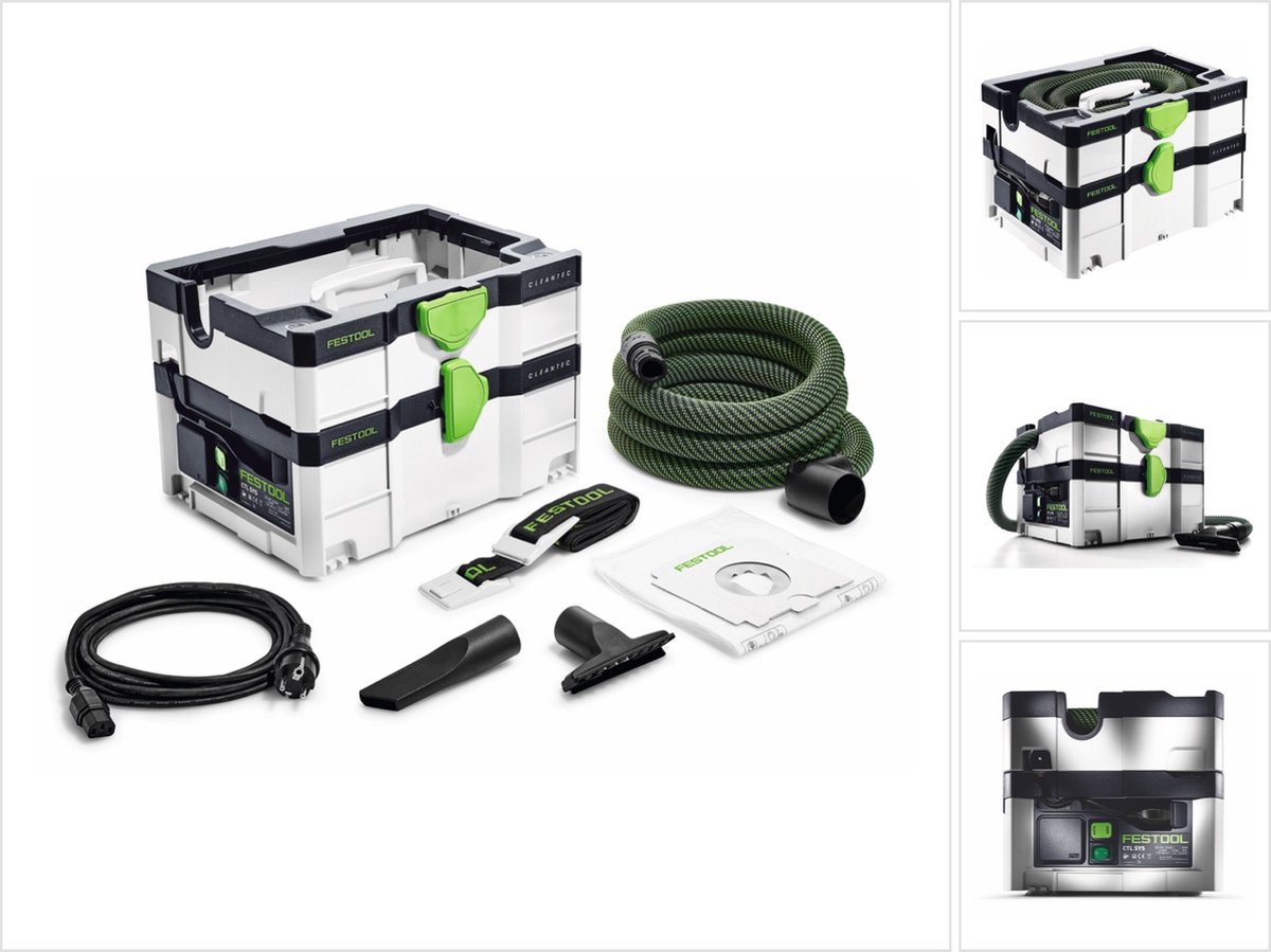 Festool CTL SYS stofzuiger met zak
