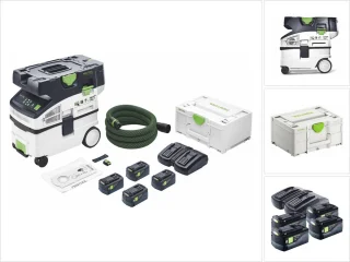 Festool CTLC MIDI I-Plus Accustofzuiger 2x18V 5.0Ah 577671