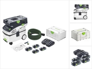 De Festool CTLC MIDI snoerloze mobiele stofafzuiger 36 V in één oogopslag