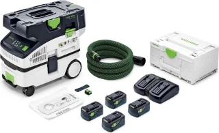 De Festool CTLC MINI I-Plus accu-stofzuiger - 577149 in één oogopslag