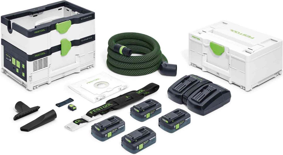 Wat vinden we goed aan de Festool CTLC SYS HPC 4,0 I-Plus Accu Stofzuiger