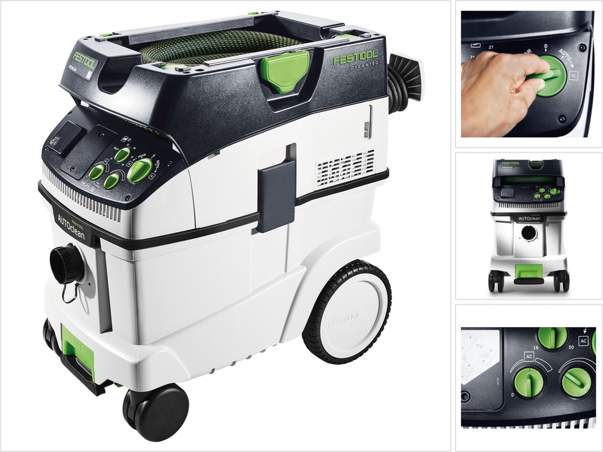 De Festool CTM 36 E AC Bouwstofzuiger - 574983 in één oogopslag
