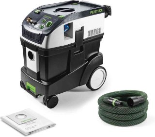 De Festool CTM 48 E LE EC B22 R1 Mobiele stofafzuiger in één oogopslag