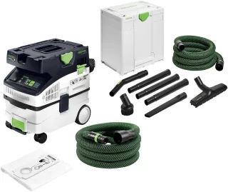 De Festool CTM MIDI I CLEANTEC mobiele afzuiger in één oogopslag