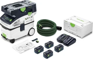 De Festool CTMC MIDI I-Plus Accu-stofzuiger 577151 in één oogopslag