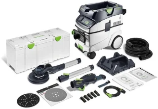 Festool PLANEX LHS 2 225 EQ langnekschuurmachine en stofzuigerset review