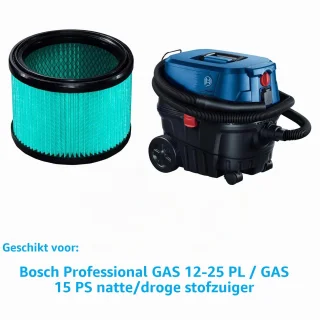 Filteraccessoires voor nat-/droogzuigers GAS 12-25 PL/GAS 15 PS