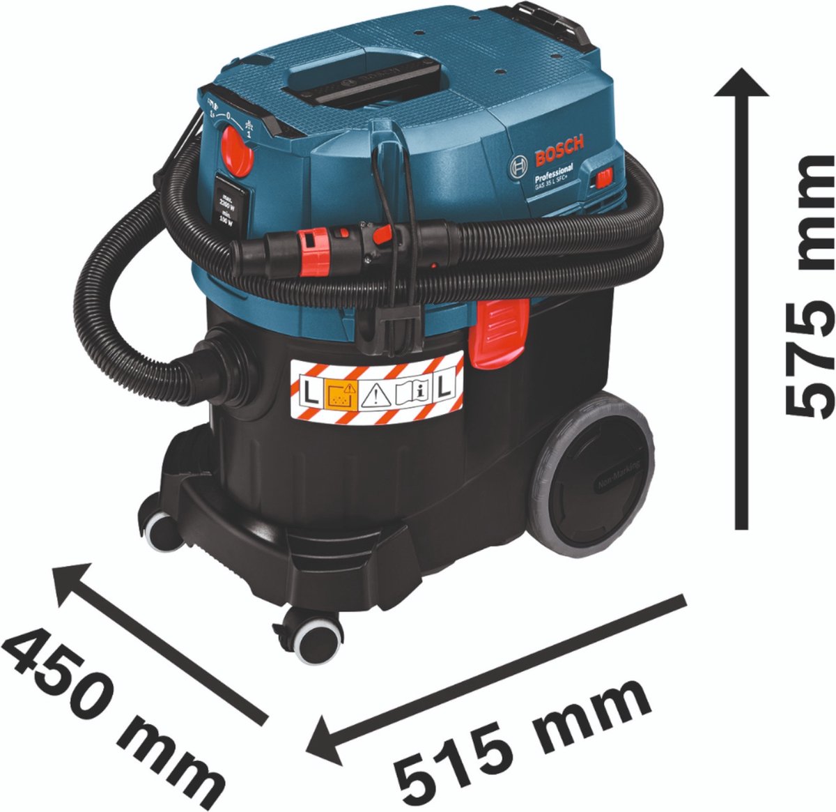 GAS 35 L SFC+ Stofzuiger Set NL+LUX