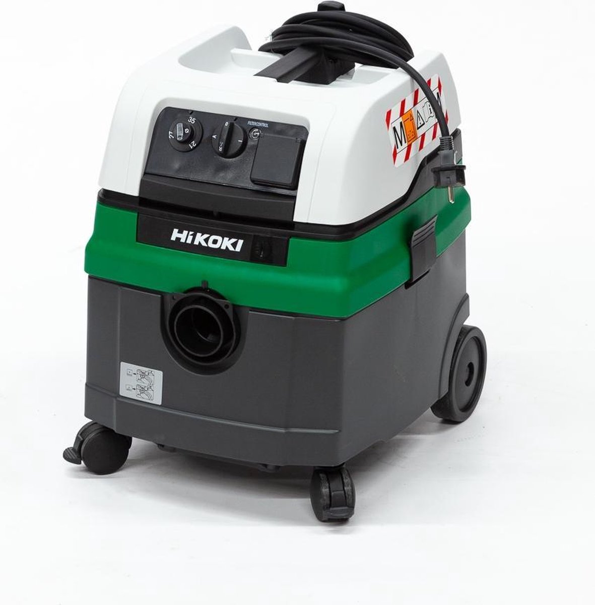 HiKOKI RP250YDMWAZ nat- en droogstofzuiger
