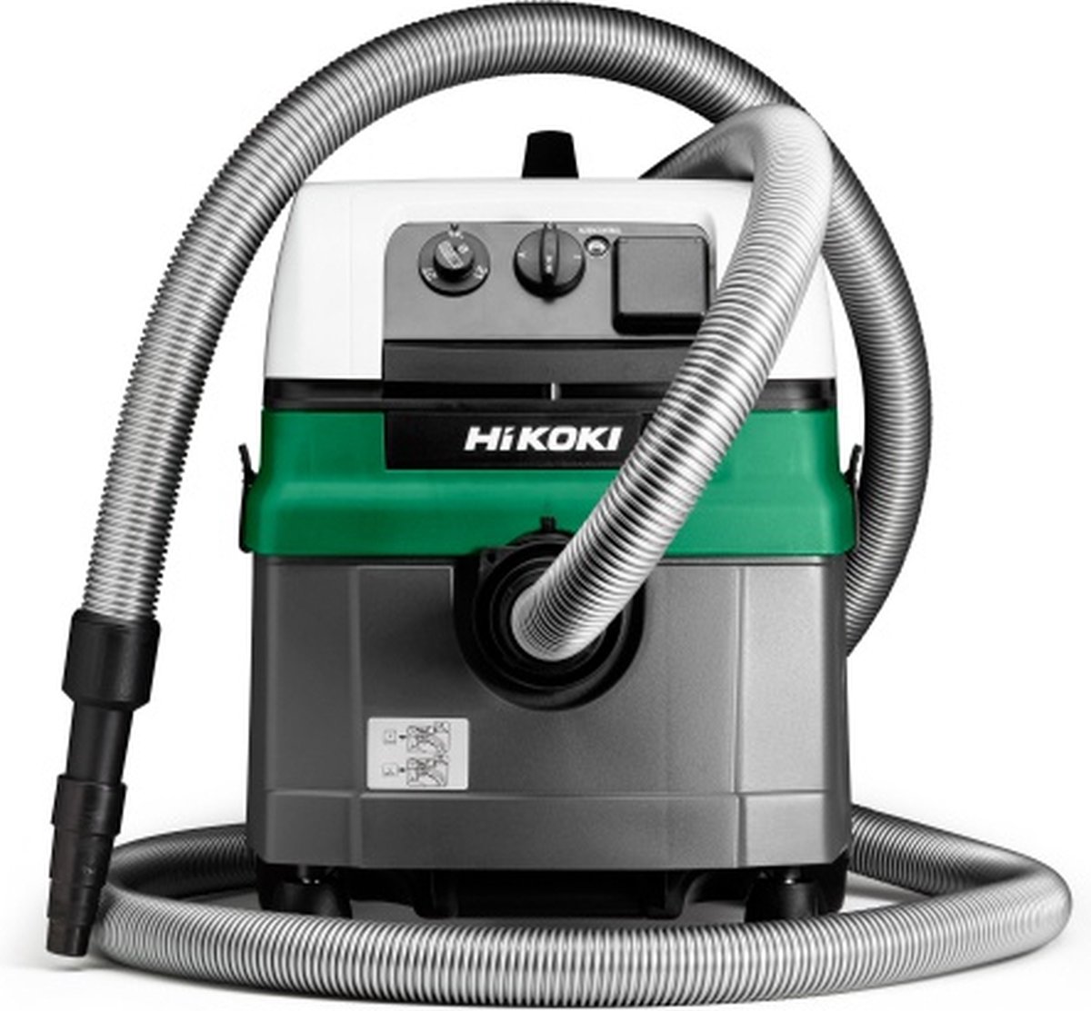 HiKOKI RP250YDMWAZ nat- en droogstofzuiger
