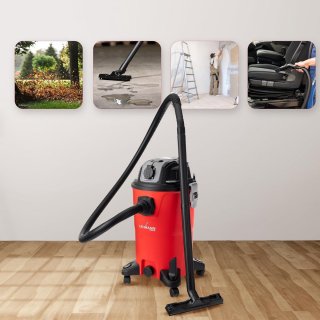 Wat vinden we goed aan de Industriële nat-/droogstofzuiger 30 L