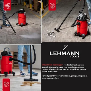 Industriële nat-/droogstofzuiger 30 L