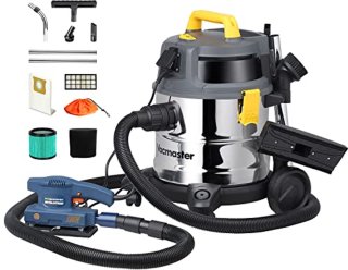 De Industriële nat-droogstofzuiger in één oogopslag