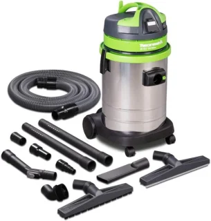 Industriële nat-/droogzuiger 15 kg - groen