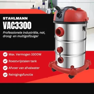 Industriële nat- en droogzuiger 30 L