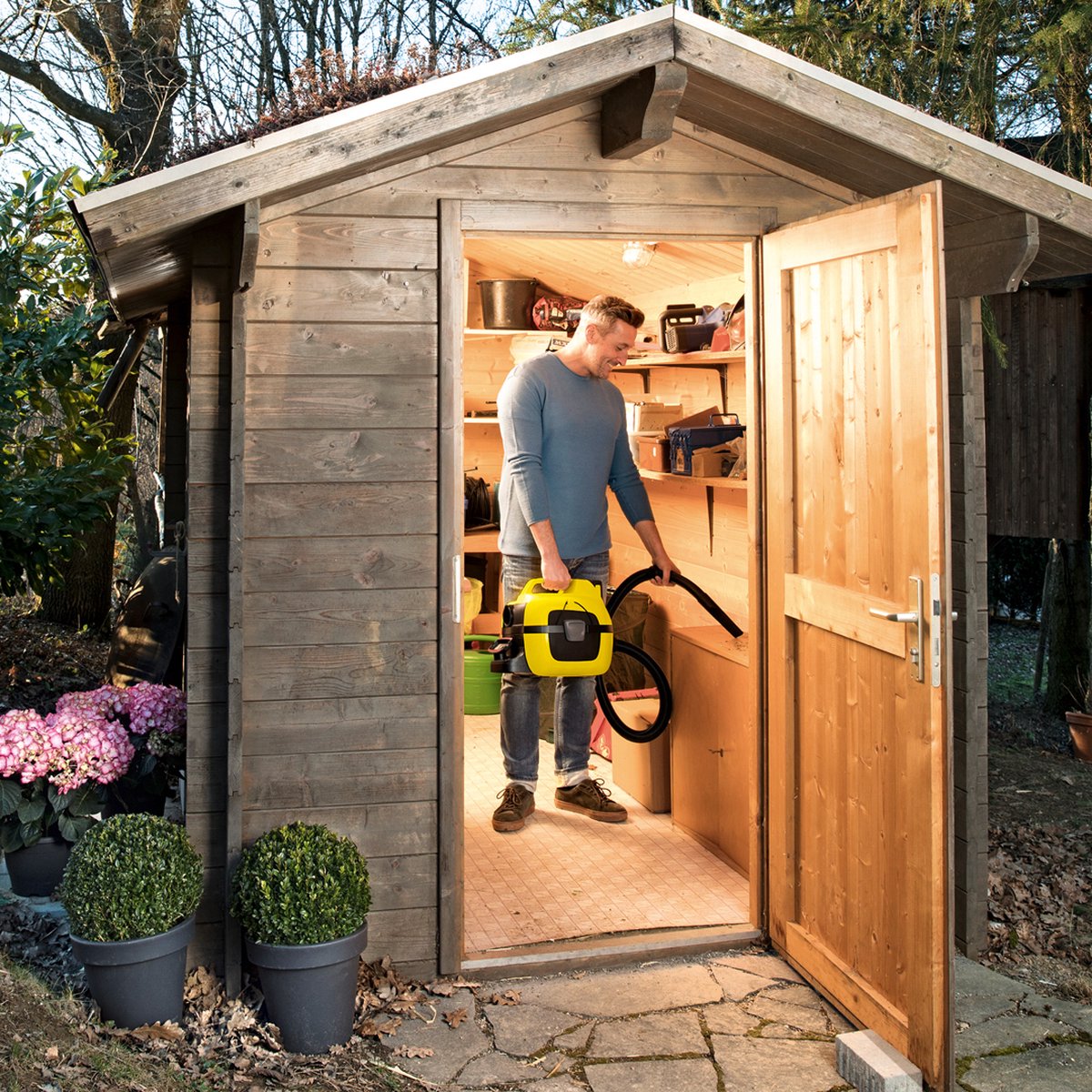 Kärcher WD 1 Compact Battery Nat- en Droogzuiger 18V 7L