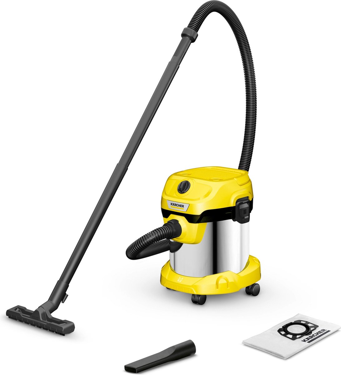 Kärcher WD 2 Plus S V-15/4/18 nat- en droogzuiger