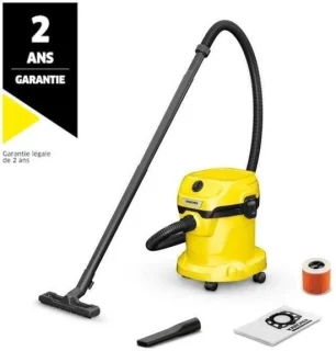 Kärcher WD 2 Plus V-12/4/18 nat- en droogzuiger