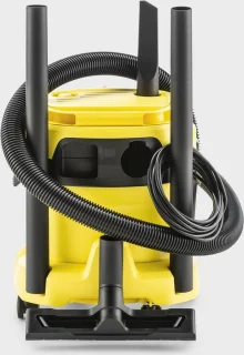 Kärcher WD2 PLUS Stofzuiger 1000W Yellow/Black