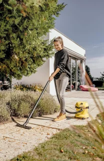 Kärcher WD2 PLUS Stofzuiger 1000W Yellow/Black