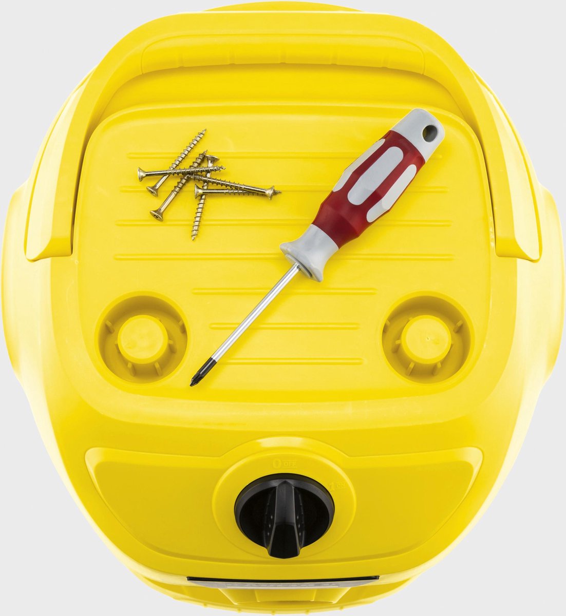 Kärcher WD2 PLUS Stofzuiger 1000W Yellow/Black