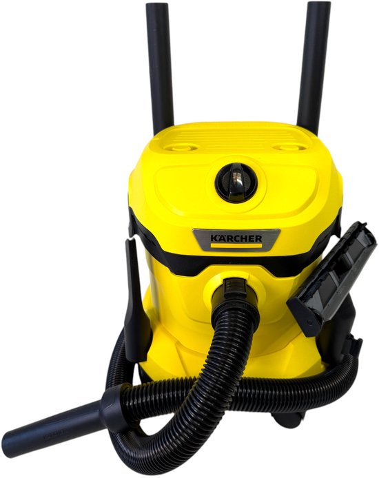 Kärcher WD2 PLUS Stofzuiger 1000W Yellow/Black