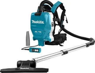 De Makita DVC261ZX11 Accu rugstofzuiger body in één oogopslag