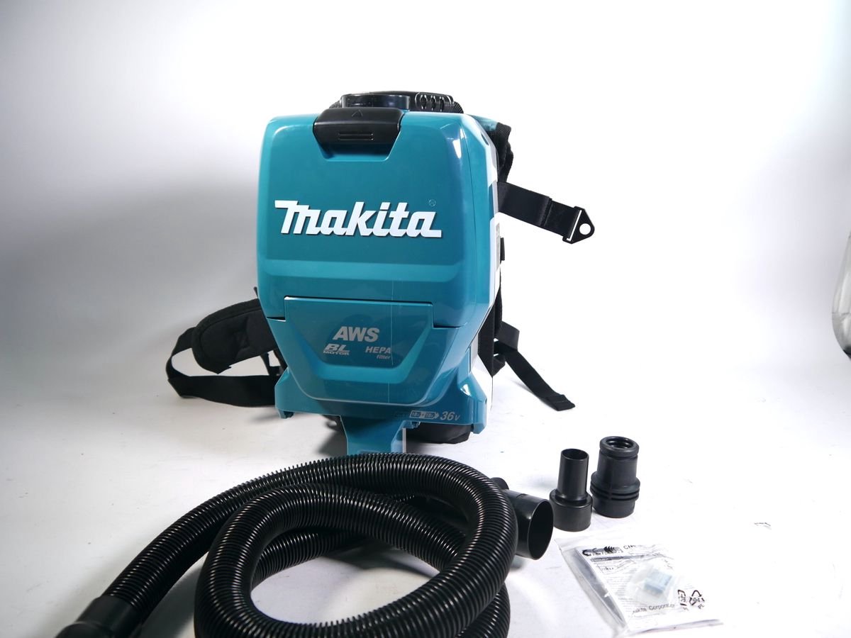 Makita DVC265ZXU Accu Rugstofzuiger 2x18V Basic Body