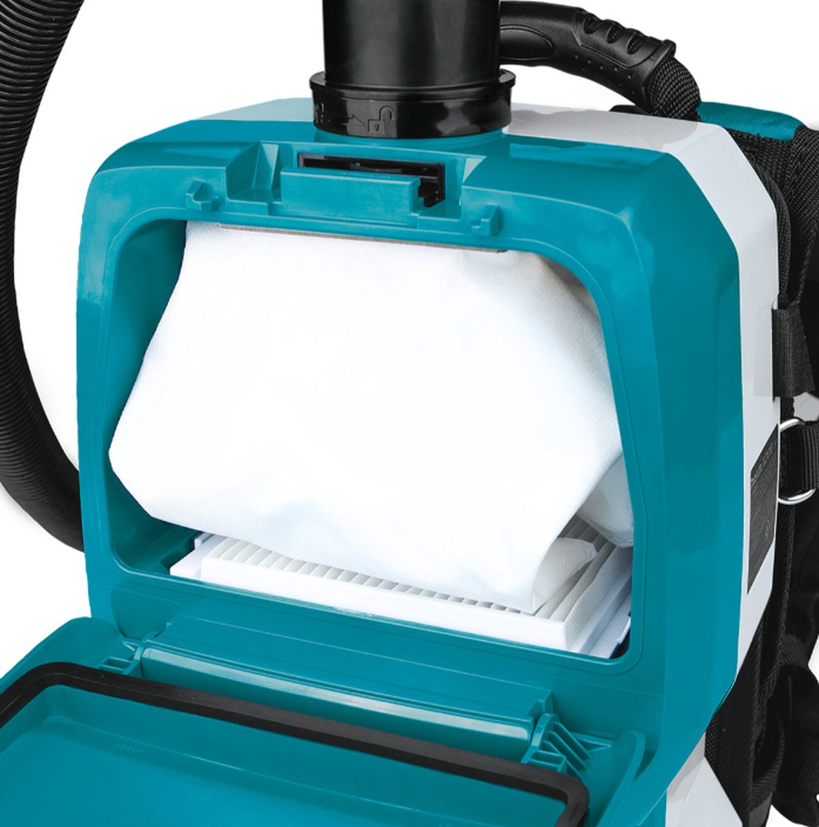 Makita DVC265ZXU Accu Rugstofzuiger 2x18V Basic Body