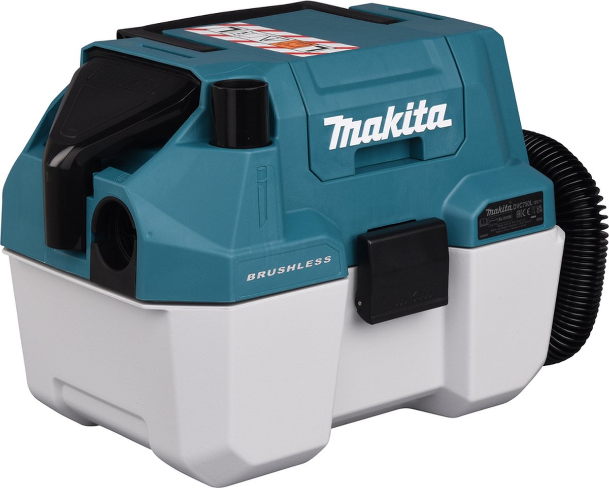 Makita DVC750LZX3 18V Accu Stofzuiger Basic Body