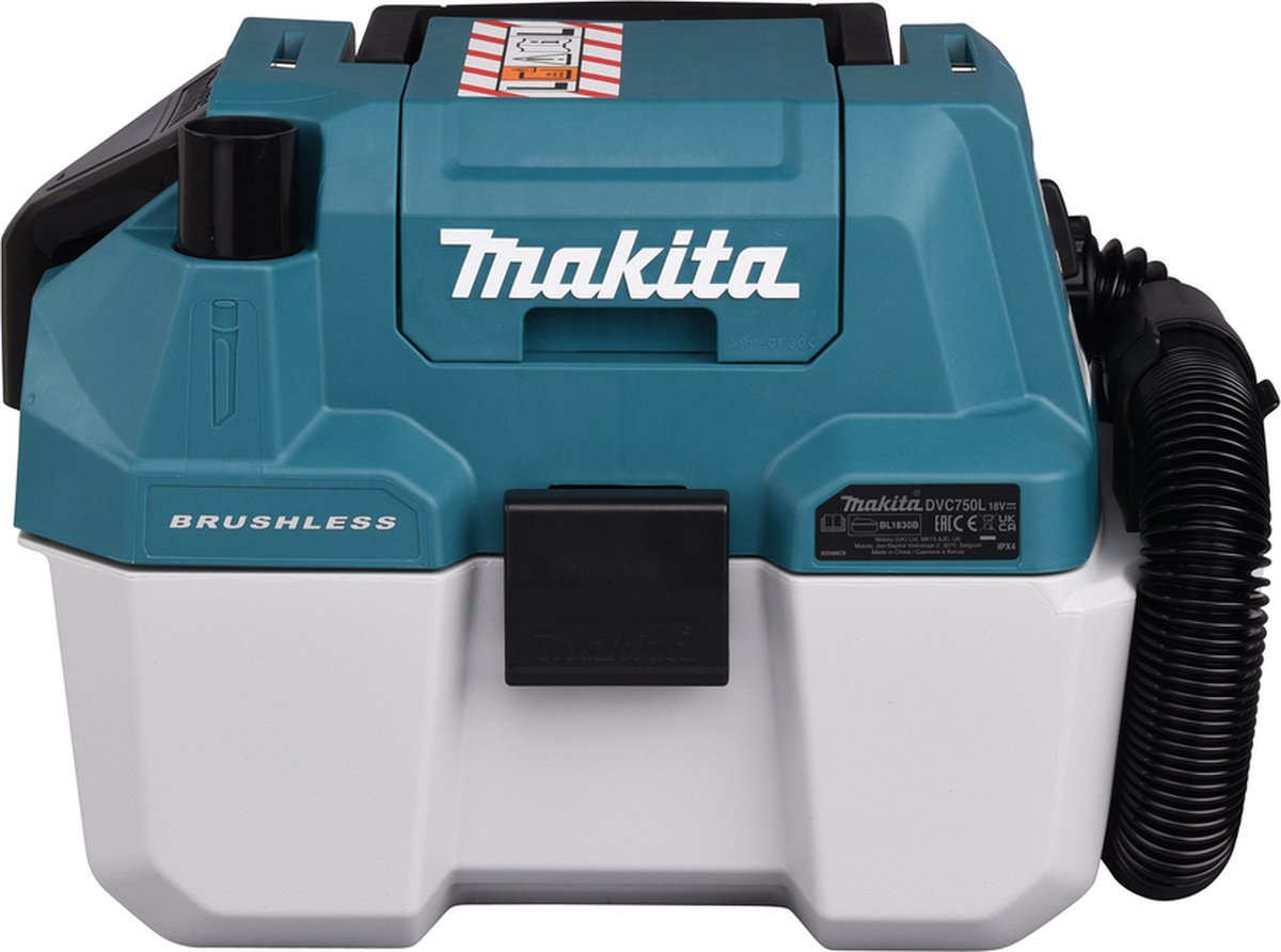 Makita DVC750LZX3 18V Accu Stofzuiger Basic Body