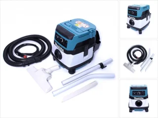 De Makita DVC860LZ Nat- en droogstofzuiger Basic body in één oogopslag