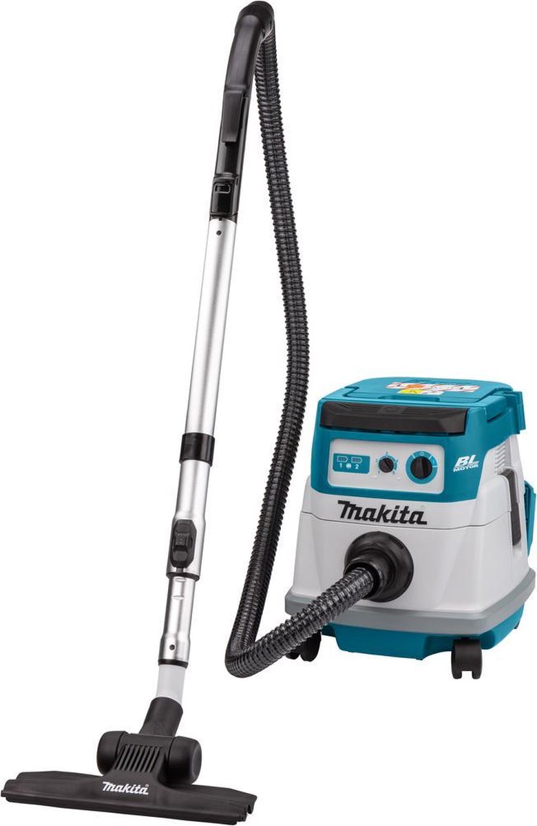 Wat vinden we goed aan de Makita DVC866LZX1 Accu Stofzuiger Basic Body 2x18V