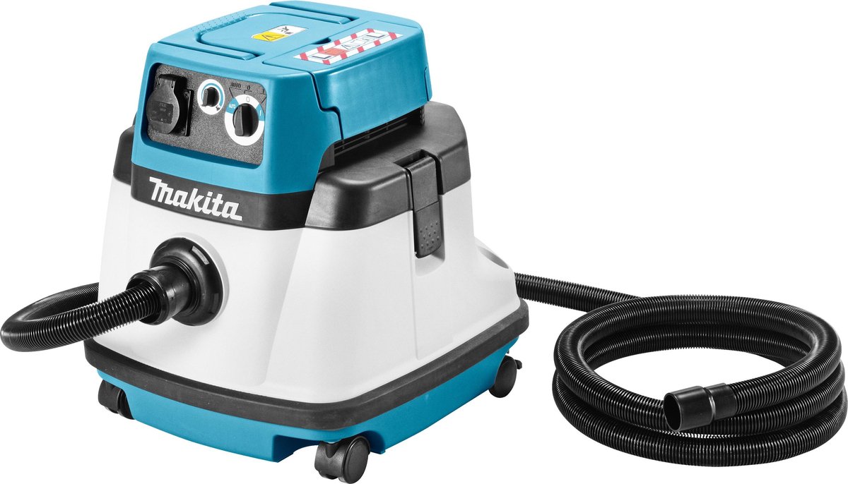 De Makita VC2510LX1 L-Klasse Stofzuiger 25L in één oogopslag