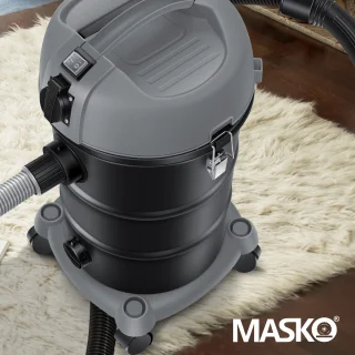 MASKO® Alleszuiger 6IN1 Nat- en Droogzuiger 2300W 30L Grijs
