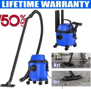 Nat en droog waterstofzuiger 1800W 15L blauw