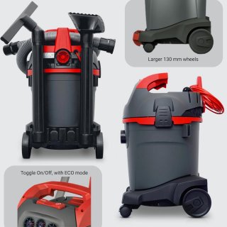 Wat vinden we goed aan de Nat- en droogstofzuiger 32 L 1400 W