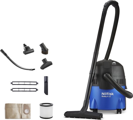 Nilfisk 128390150 Cilinderstofzuiger 12L Droog 250W