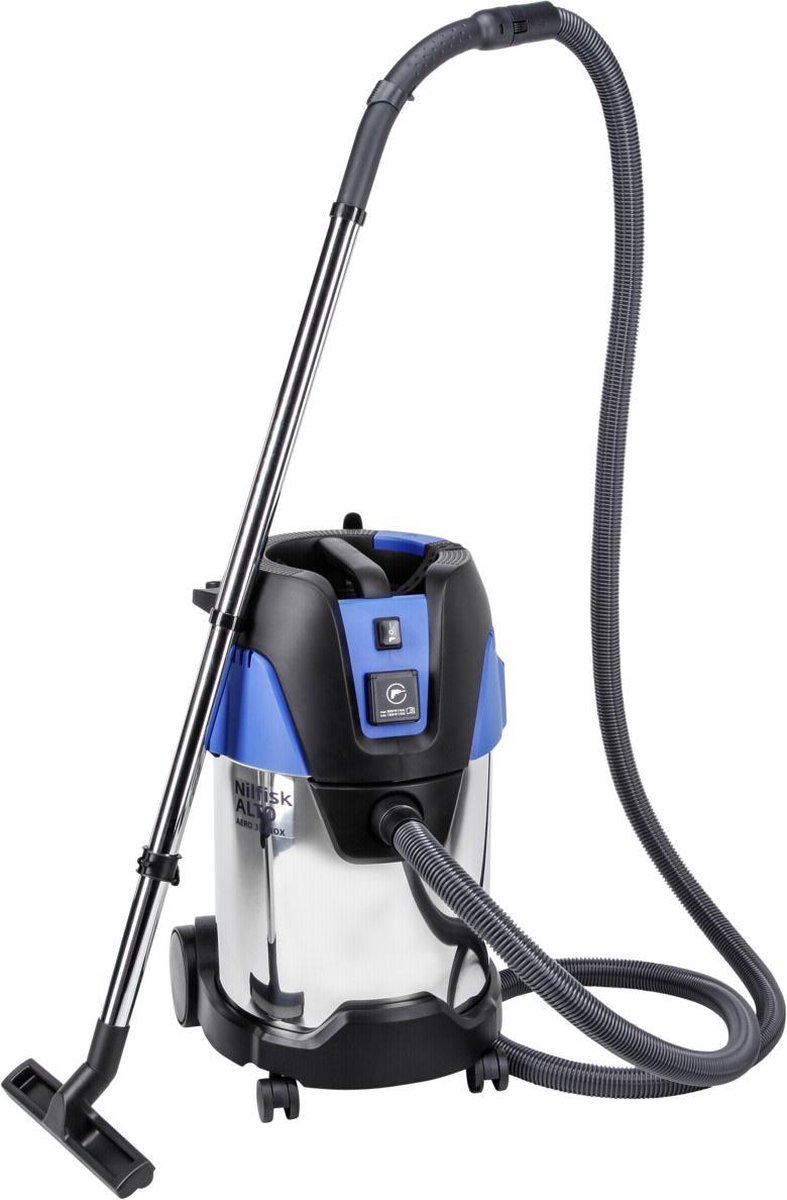 De Nilfisk AERO 31-21 PC Inox steelstofzuiger in één oogopslag