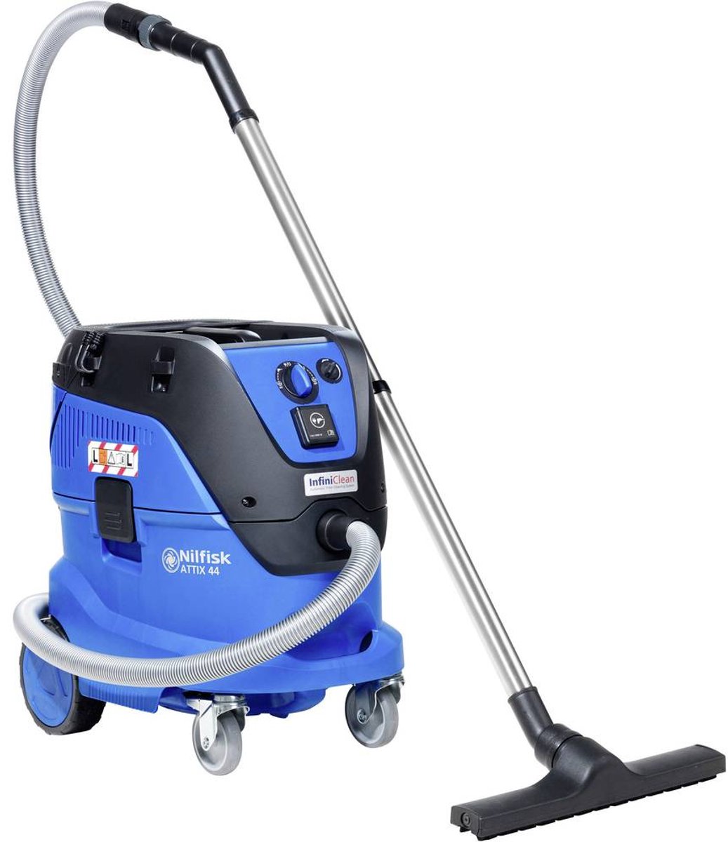 Nilfisk ATTIX 44 stofzuiger 42L zwart/blauw