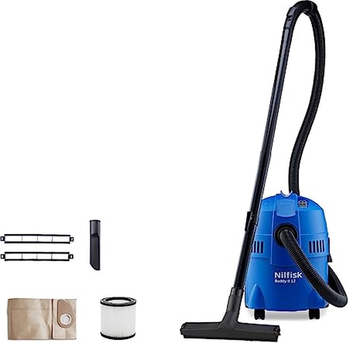 Nilfisk Buddy II 12L nat- en droogzuiger